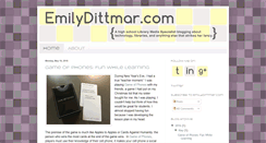 Desktop Screenshot of emilydittmar.com